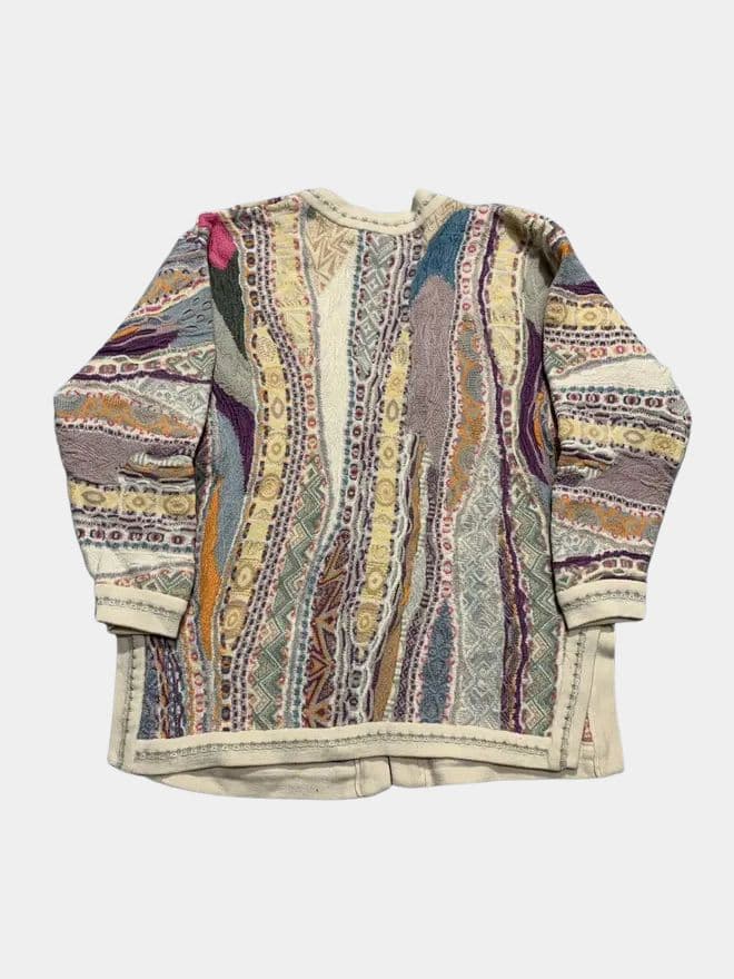  Bundle of Vintage Coogi Australia 3D Knit Multicolor Crewneck Sweater — image 12 of 20