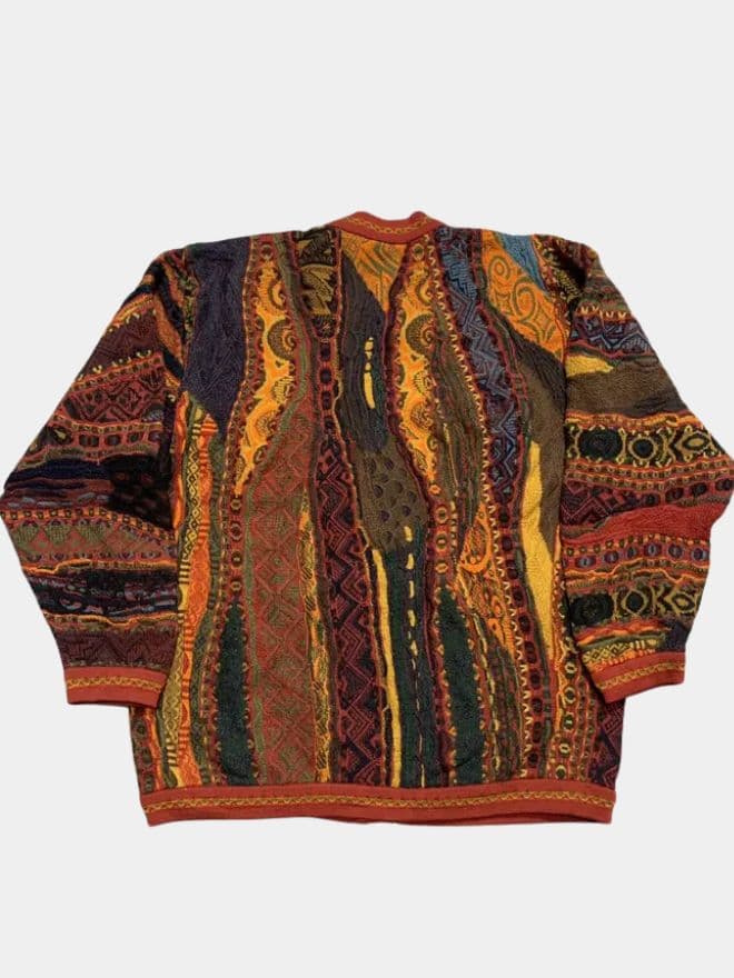  Bundle of Vintage Coogi Australia 3D Knit Multicolor Crewneck Sweater — image 9 of 20