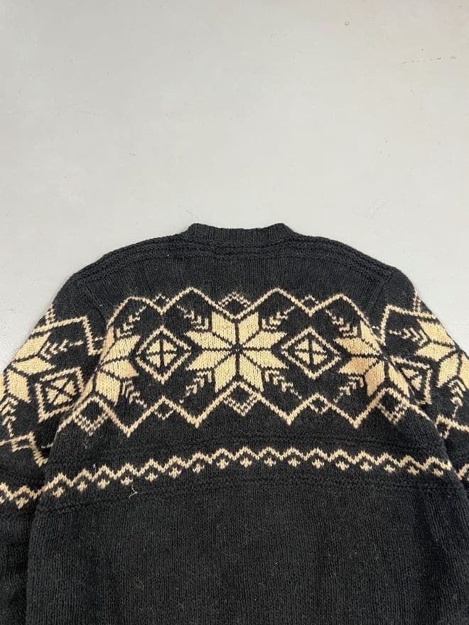 Vintage Polo Ralph Lauren Knit Sweater Black – Size M thumbnail 3