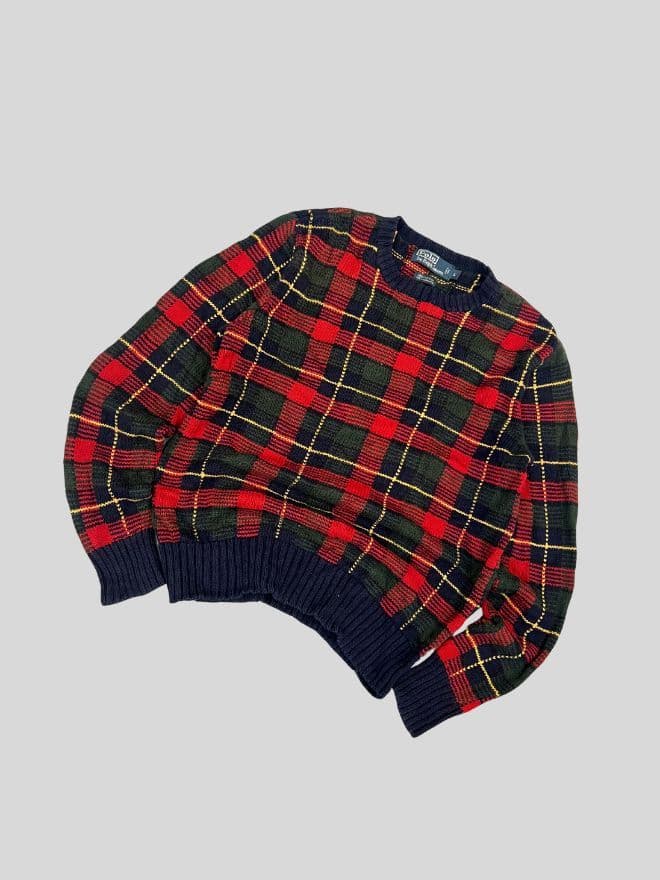 Bundle of 3 Polo Ralph Lauren Vintage Knit Sweaters – Men’s & Women’s — image 10 of 13