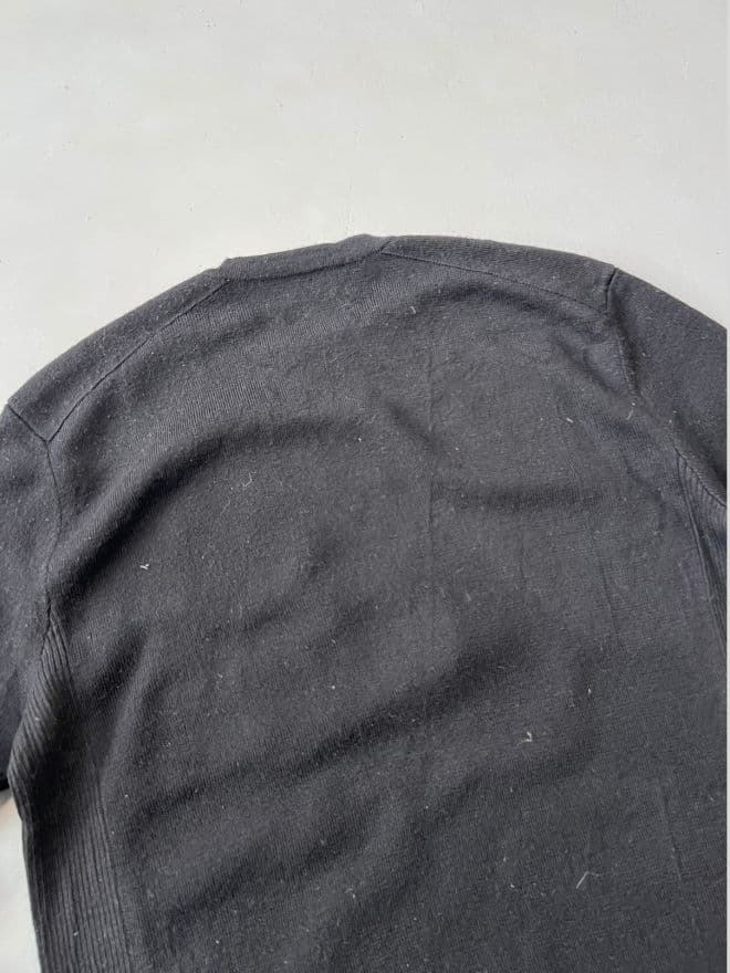 Vintage Polo Ralph Lauren Black Knit Sweater – Size S (Tag M) thumbnail 4