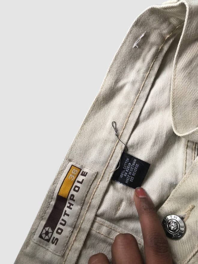 VINTAGE SOUTHPOLE BAGGY FIT CARPENTER DENIM — image 6 of 6