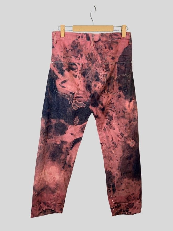 Vintage Levi’s Engineer Jeans – Acid Wash Denim | Size 34 — image 8 of 8