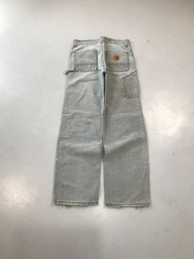 Vintage Carhartt B11 MDT Carpenter Workwear Denim – Size 30 thumbnail 2