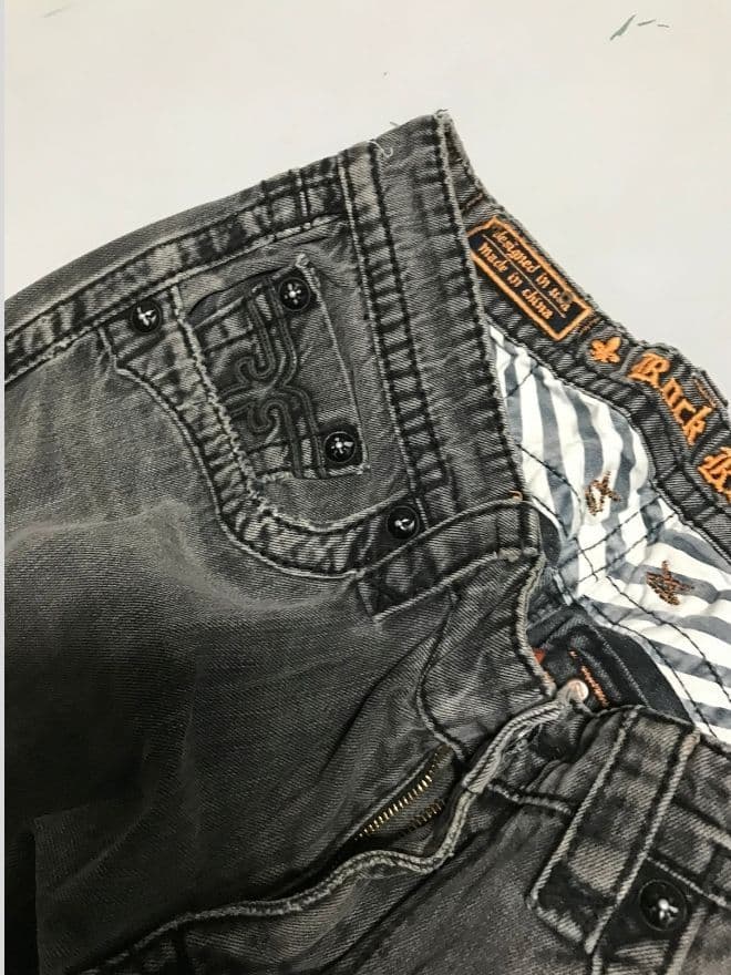 Vintage Rock Revival Embroidered Denim Jeans – Men’s US 36 / EU 52 — image 8 of 11
