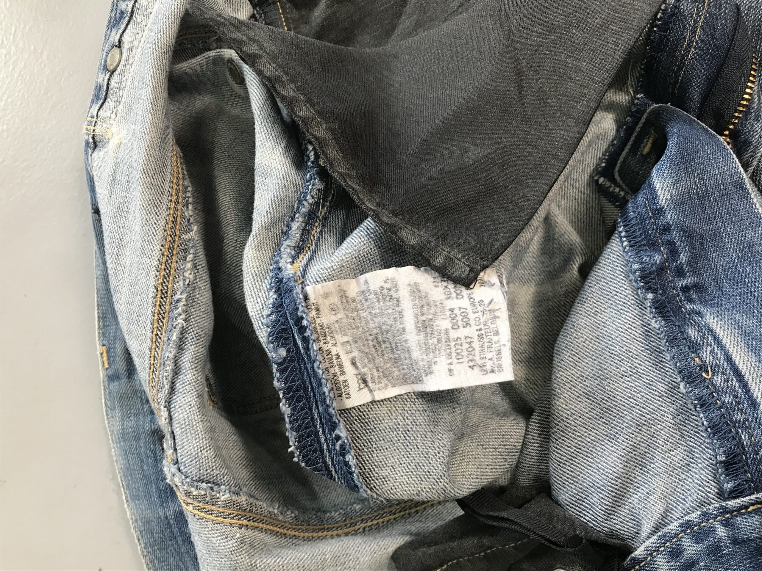 Vintage Levi’s Engineer Jeans Denim | Classic Blue Workwear | Size 34 — image 7 of 13