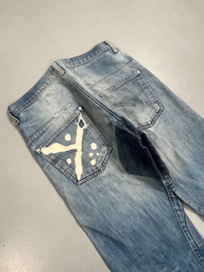 Vintage Levi’s Engineer Jeans Red Tab Denim (Size 32) — image 8 of 9