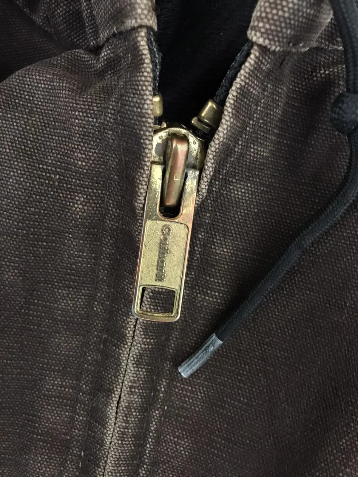 Vintage Carhartt J130 DKB Hooded Lined Active Jacket — image 7 of 10