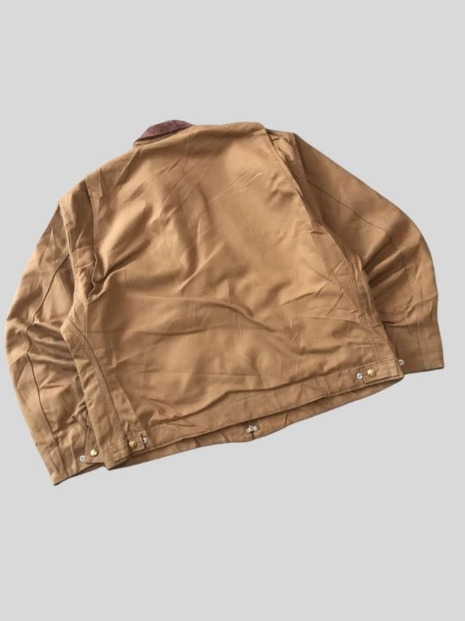 Vintage Carhartt J001 BRN Detroit Blanket Lined Jacket – Size XL — image 5 of 11