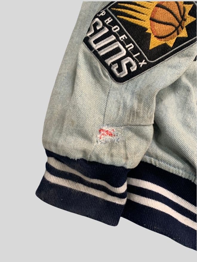 Nike × Supreme Vintage NBA Patchwork Bomber Jacket – Size M — image 7 of 15