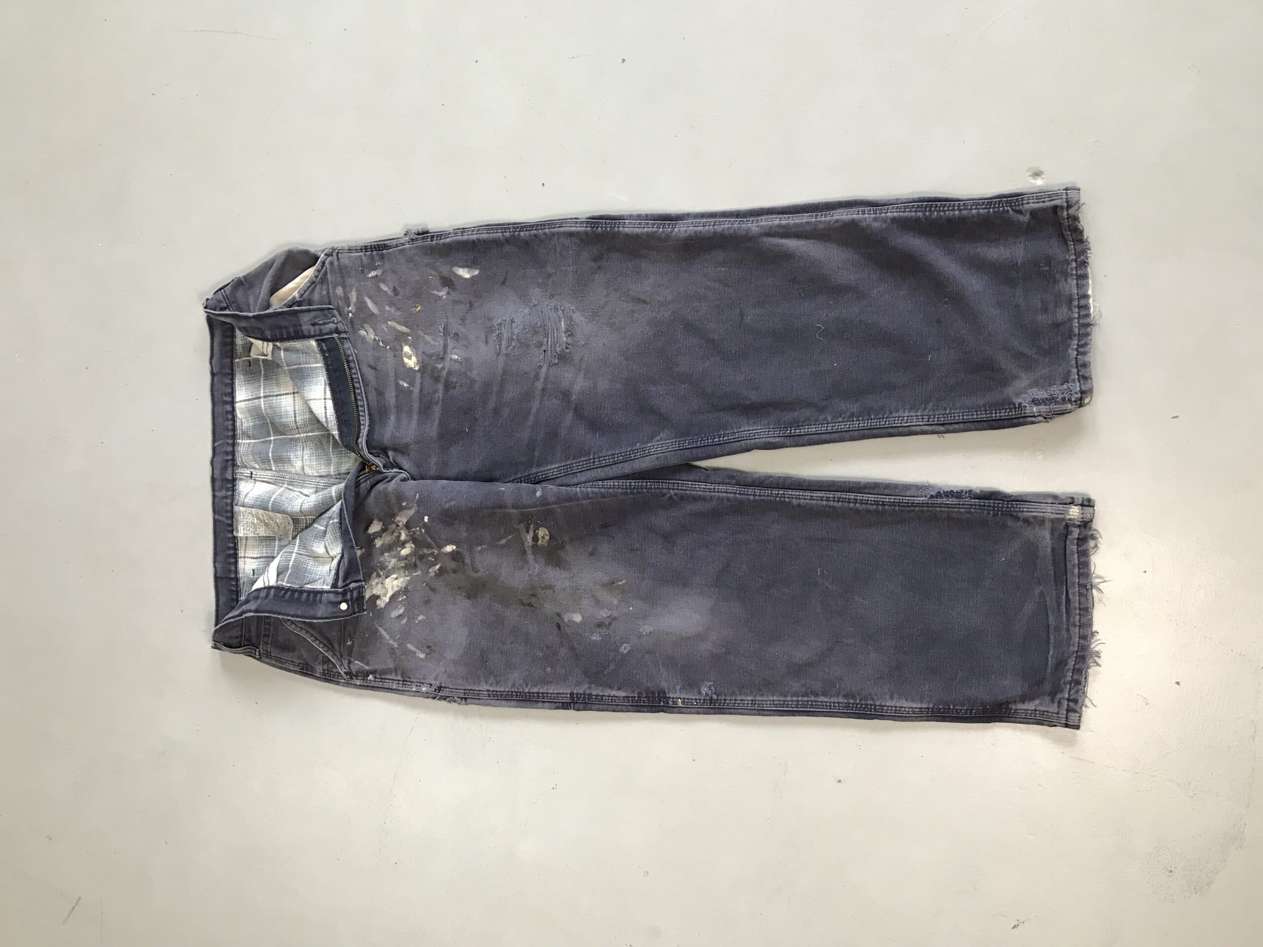 Vintage Carhartt Blanket Lined Baggy Fit Denim Jeans – Size 36 — image 8 of 13