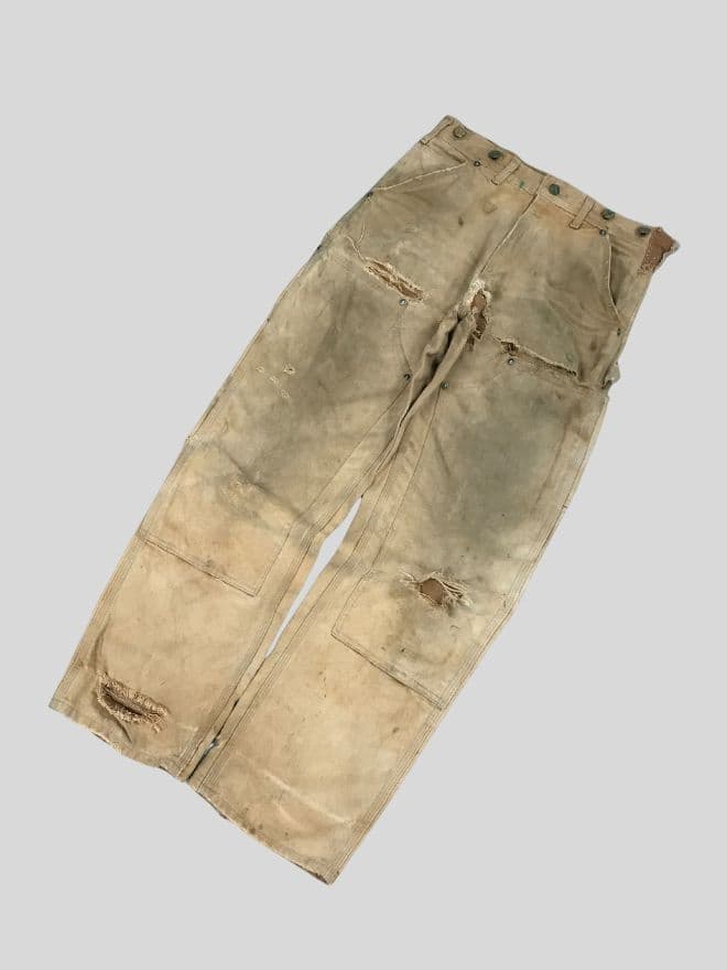 Vintage Carhartt B01 Brown Double Knee Workwear Pants – Men’s Size 30 — image 10 of 10
