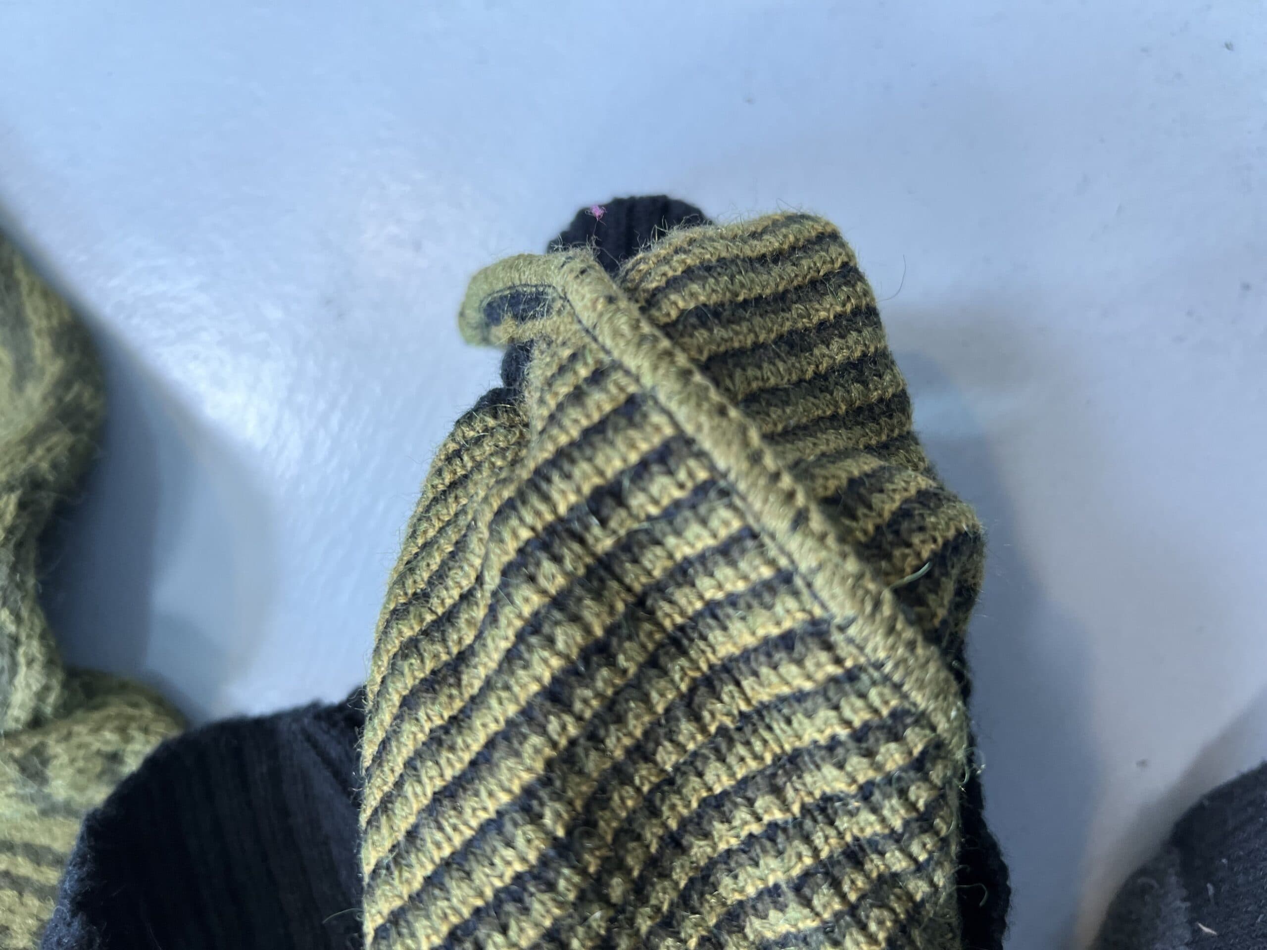 Vintage Yves Saint Laurent Multicolored Knit Sweater – Streetwear (Size S) — image 5 of 9