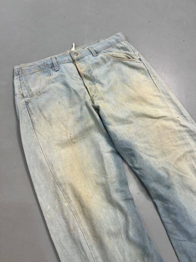 Vintage Levi’s Engineer Jeans – Classic Blue Denim | Men’s 35 — image 5 of 13