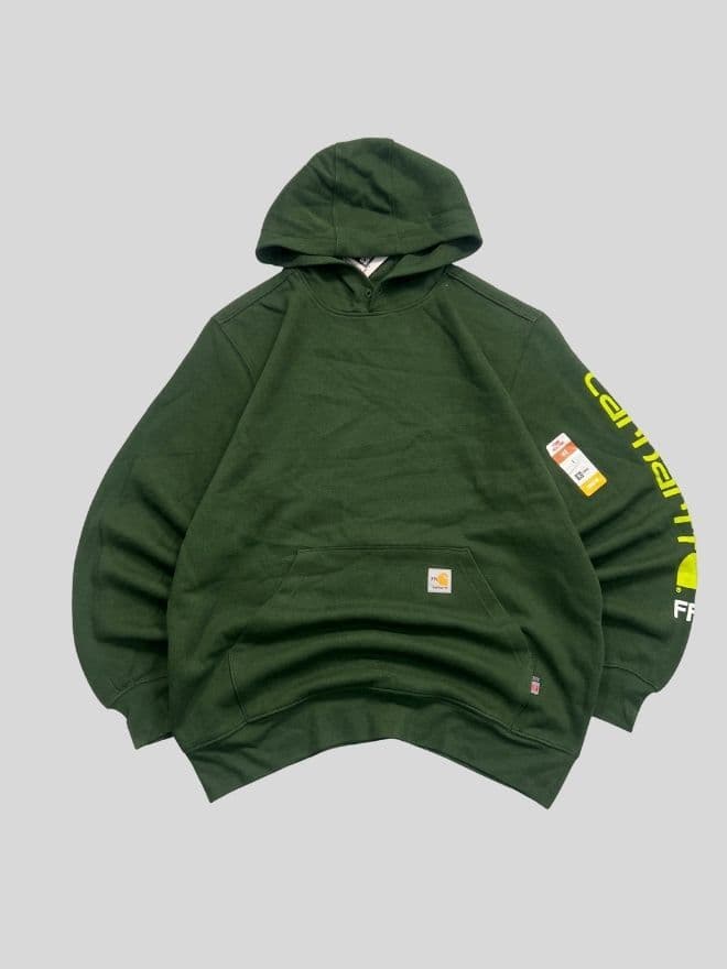 Bundle of Factory Leftover Carhartt Hoodies & Flannel Hooded Jackets — image 21 of 48