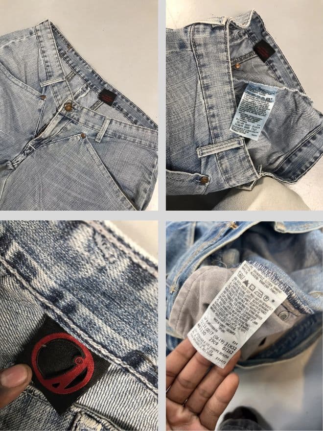 Bundle of 3 Vintage Levi’s Engineer Pants – Size 32 – Used Condition — image 11 of 11