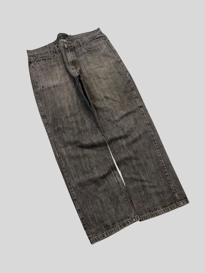 Vintage Rocawear Baggy Denim Jeans – Size 42 Blue Y2K Hip-Hop Style — image 7 of 9