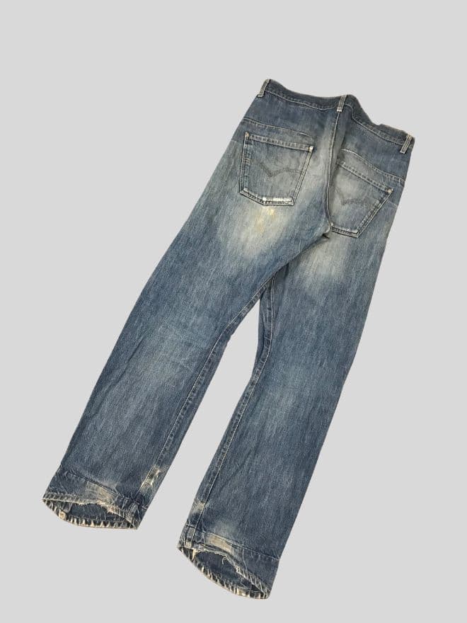 Vintage Levi’s Engineer Jeans – Blue Denim — image 12 of 12