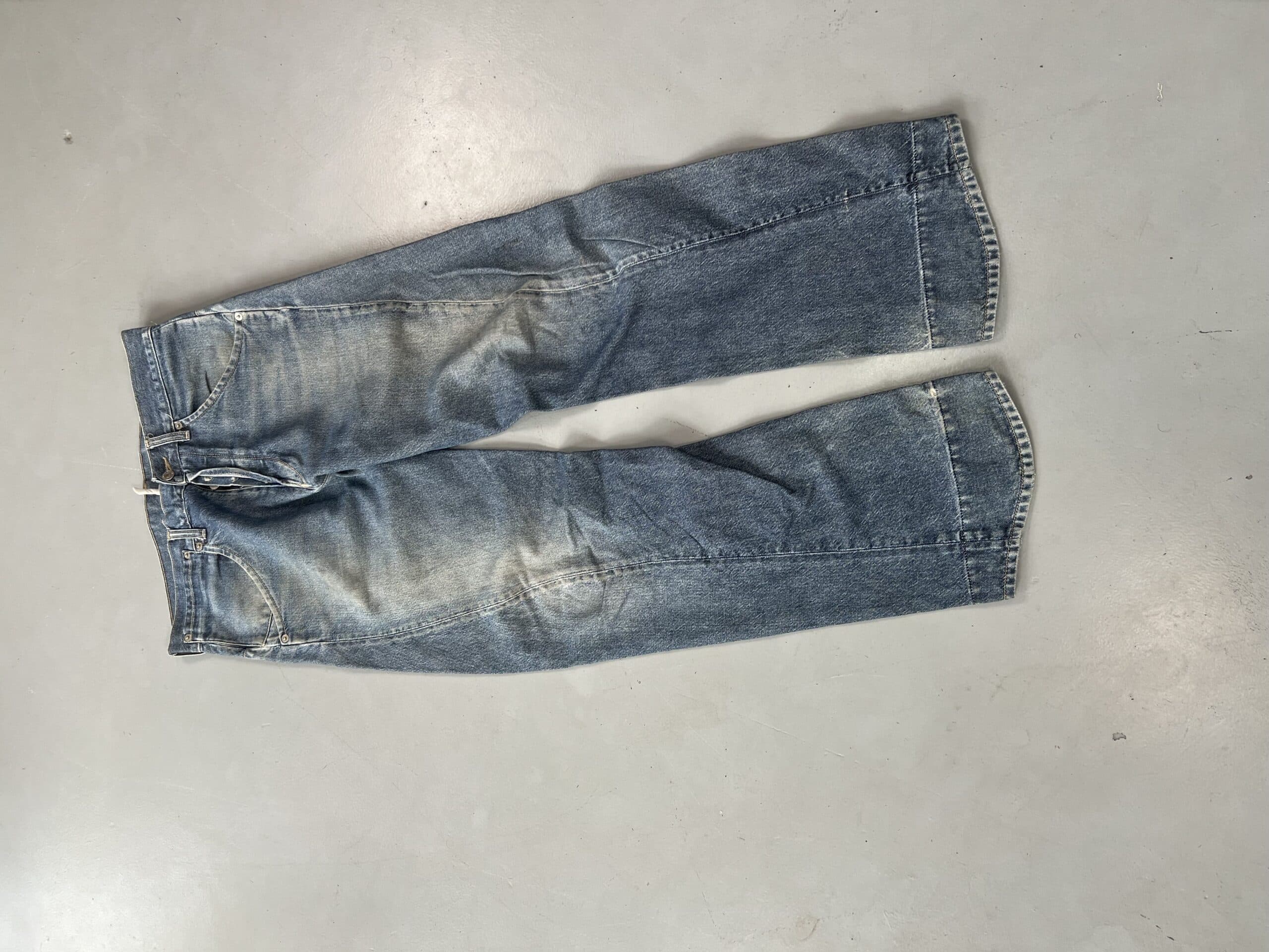 Vintage Levi’s Engineer Jeans Denim – Blue Workwear Fit (Size 34) — image 5 of 12