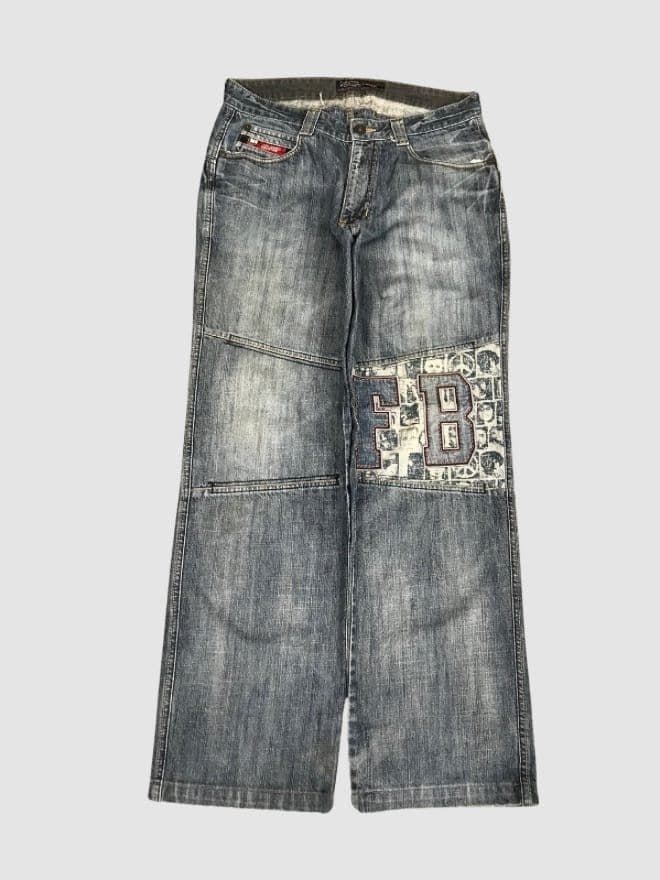 BUNDLE OF 20 FUBU VINTAGE CARGO DENIMS — image 9 of 13