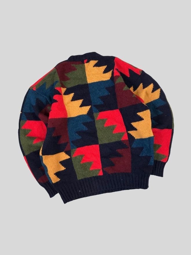 Vintage Chaps Ralph Lauren Knit Sweater – Multicolor | Men’s Large — image 5 of 6