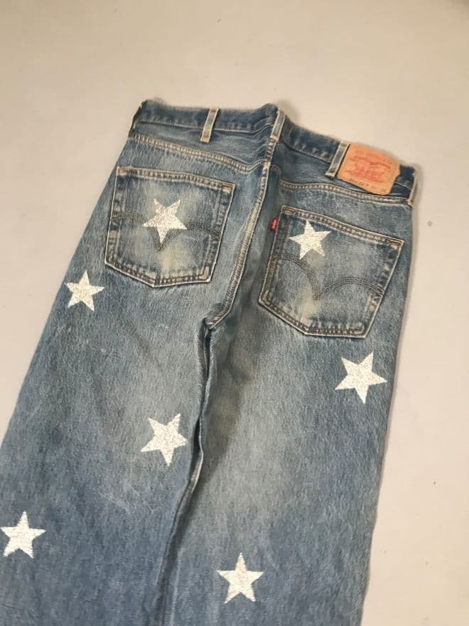 Vintage Levi’s 501 Crazy Baggy Fit Denim (36) — image 9 of 11