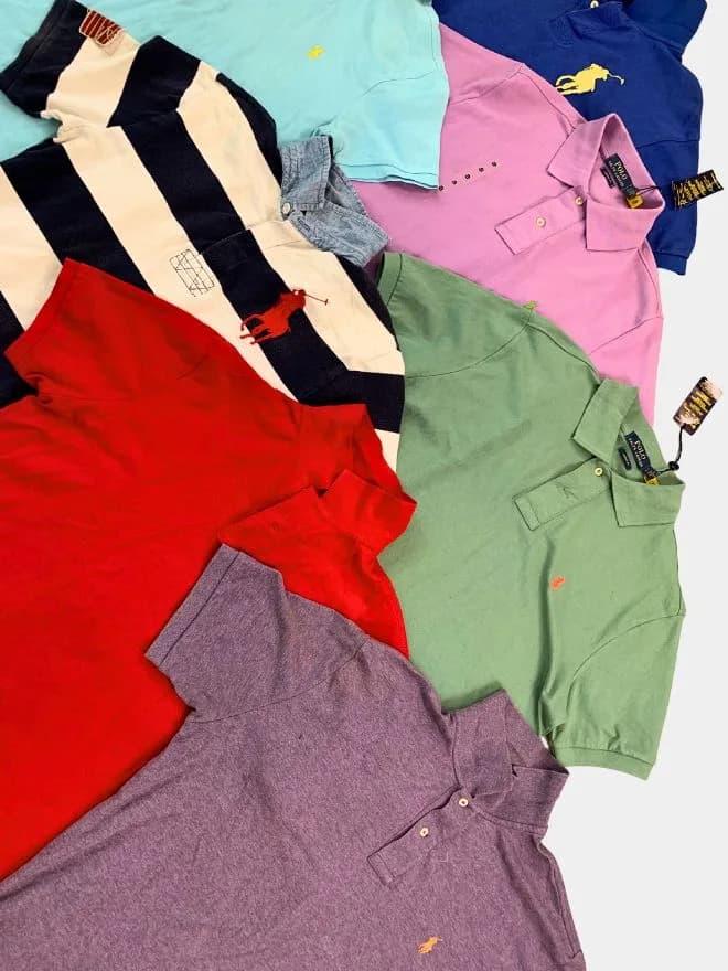 BUNDLE Of Vintage Polo Ralph Lauren Collared T-Shirts — image 6 of 12