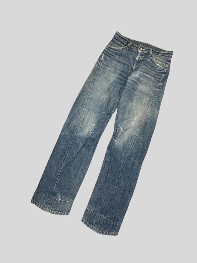 Vintage Levi’s Engineer Jeans – Blue Denim — image 10 of 12