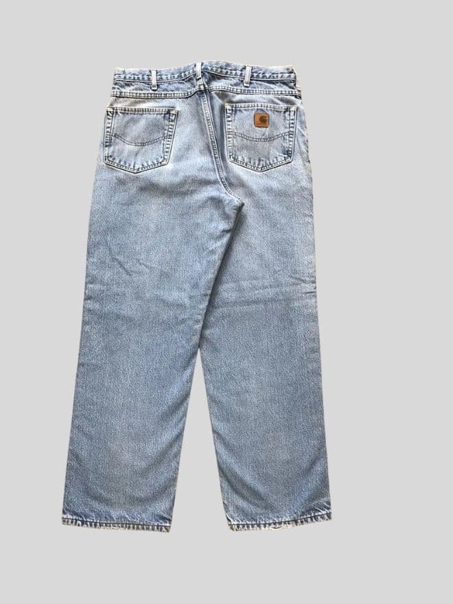 Bundle of 3 Vintage Carhartt Blanket-Lined Carpenter Denim – Size 36 — image 6 of 12