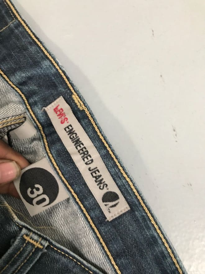 Vintage Levi’s Engineer Jeans — Blue — Men’s 30 — image 5 of 8