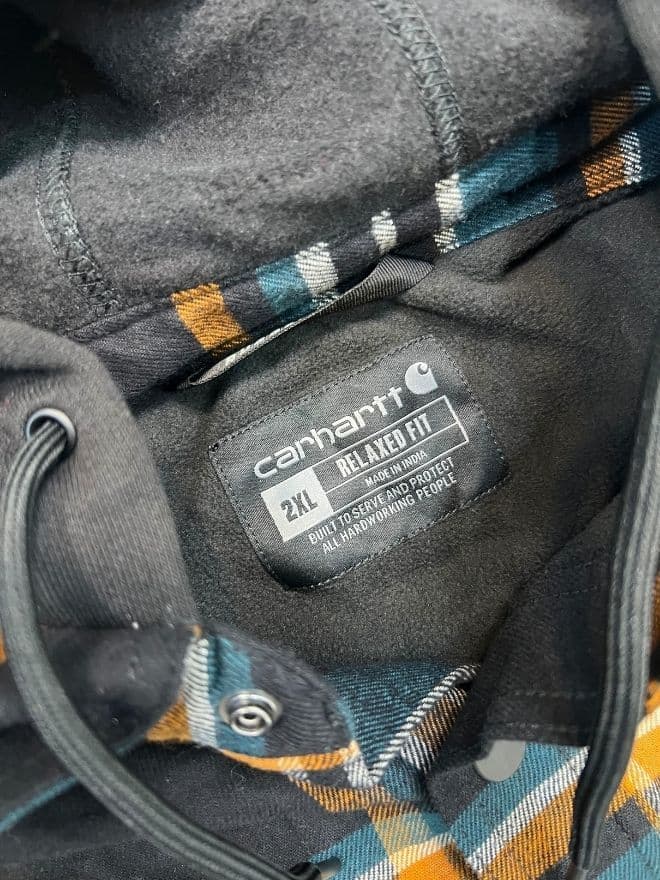 Bundle of Factory Leftover Carhartt Hoodies & Flannel Hooded Jackets — image 27 of 48