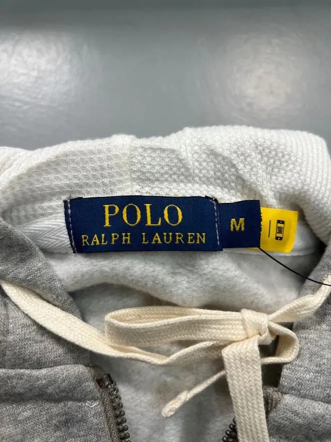 Polo Ralph Lauren Full-Zip Jacket – Deadstock Gray (S / M / L Available) — image 10 of 12