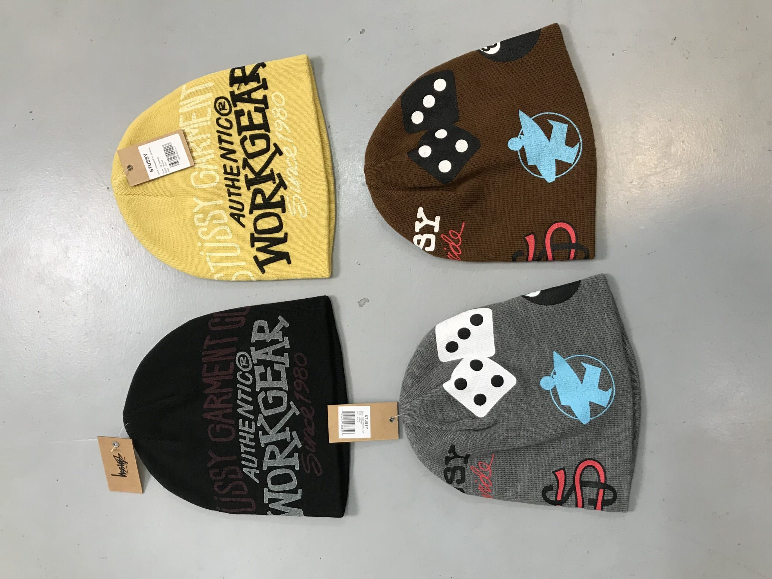 Bundle of Factory Leftover Stüssy Beanie  Caps – (20pcs) — image 11 of 12
