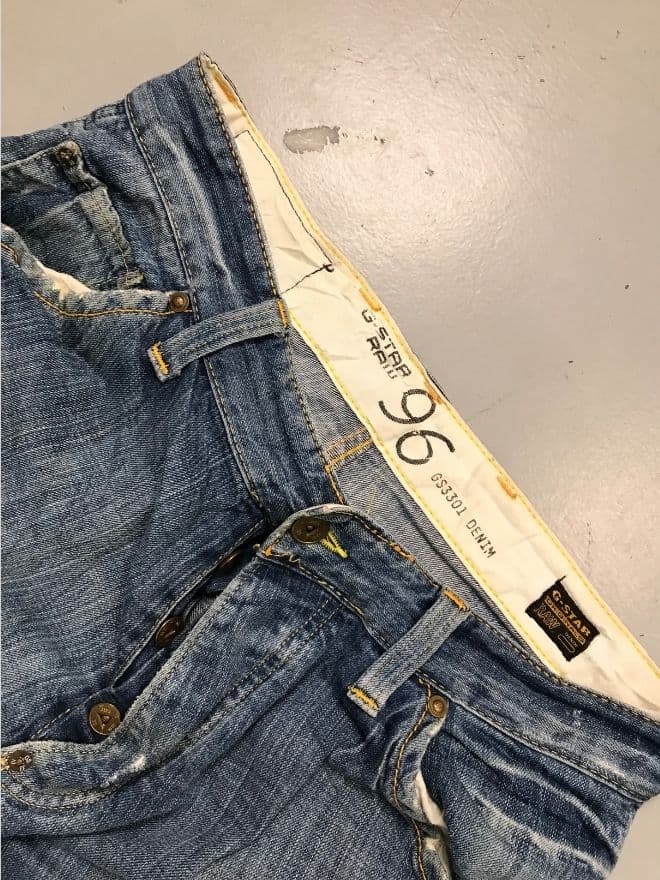 Vintage G-Star Denim Jeans – Blue | Size 34 thumbnail 3
