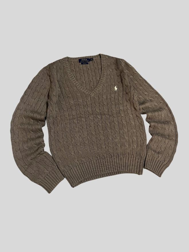 Bundle of vintage Polo Ralph Lauren Polo Bear & Cable Knit Sweaters — image 6 of 13