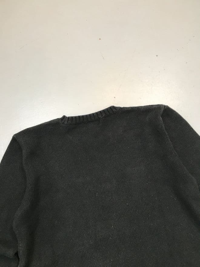 Vintage Polo Ralph Lauren Bear Knit Sweater – Blue | Women’s Small — image 5 of 8