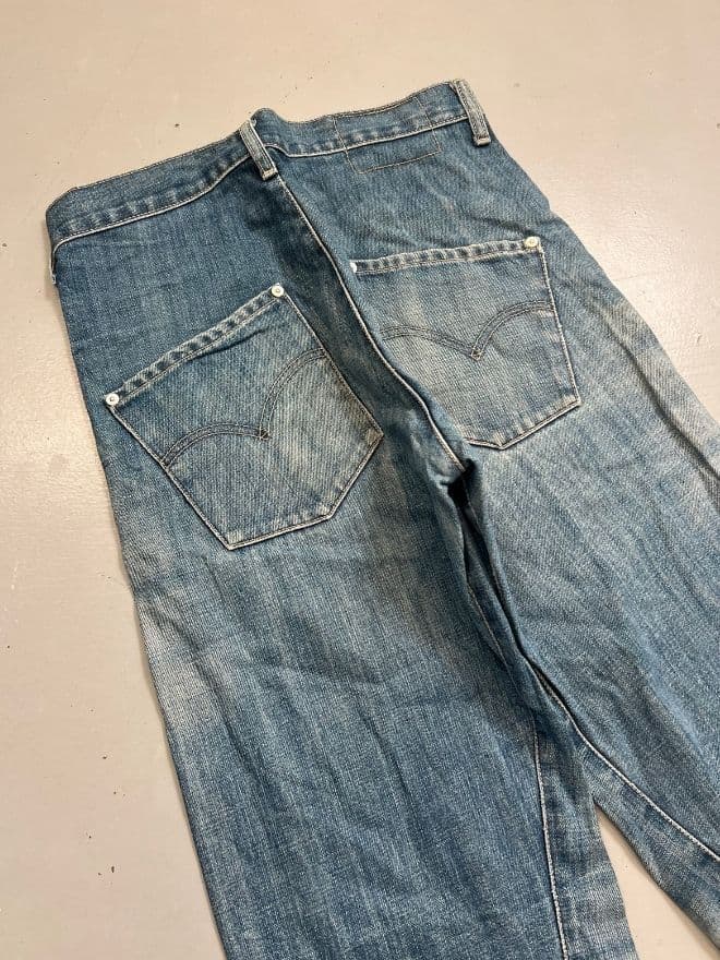 Vintage Levi’s Engineer Jeans Denim – Men’s Size US 28 — image 7 of 10