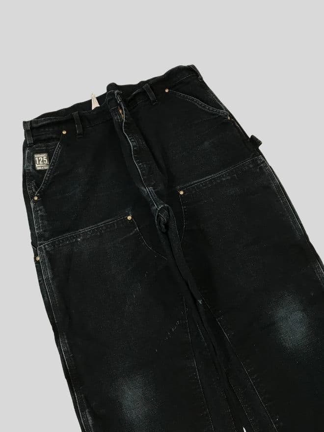 Vintage Carhartt B01 BLK Double Knee Denim – Black – Size 38 thumbnail 2