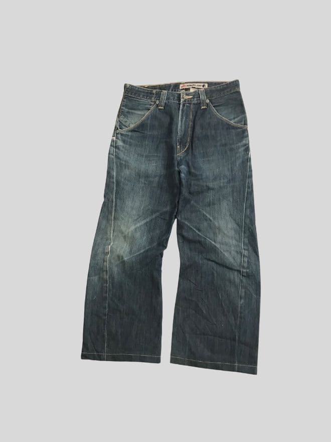 Vintage Levi’s Engineer Jeans — Blue — Men’s 30 — image 8 of 8