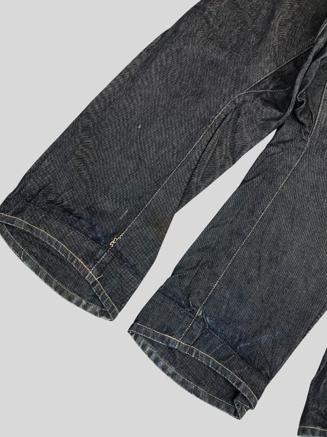 Bundle of 4 Vintage Levi’s Engineer Buckle Belt Denim Pants — image 7 of 19