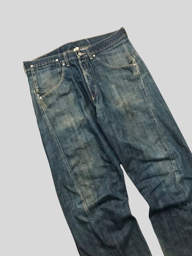 Vintage Levi’s Engineer Jeans Denim – Size 34 — image 6 of 11