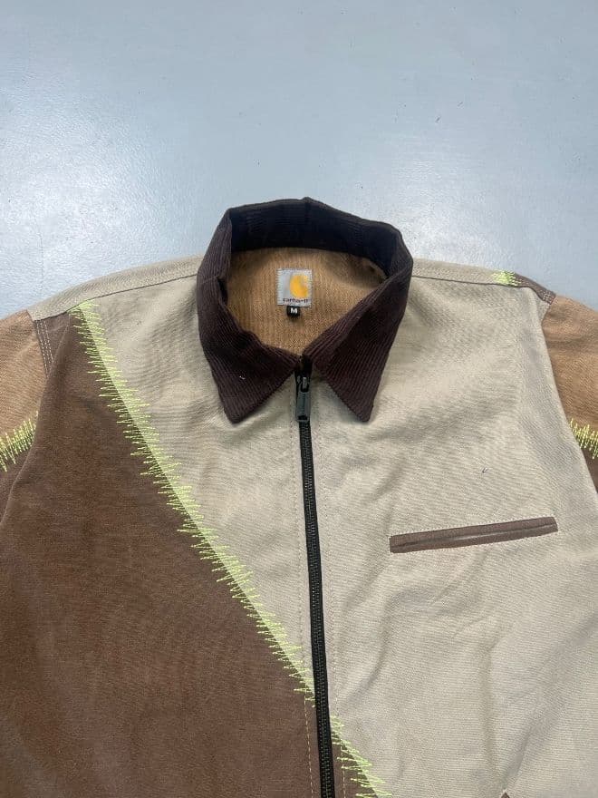Vintage One-of-One Carhartt Detroit Upcycled Lightweight Boxy Jacket | Size M — image 12 of 12