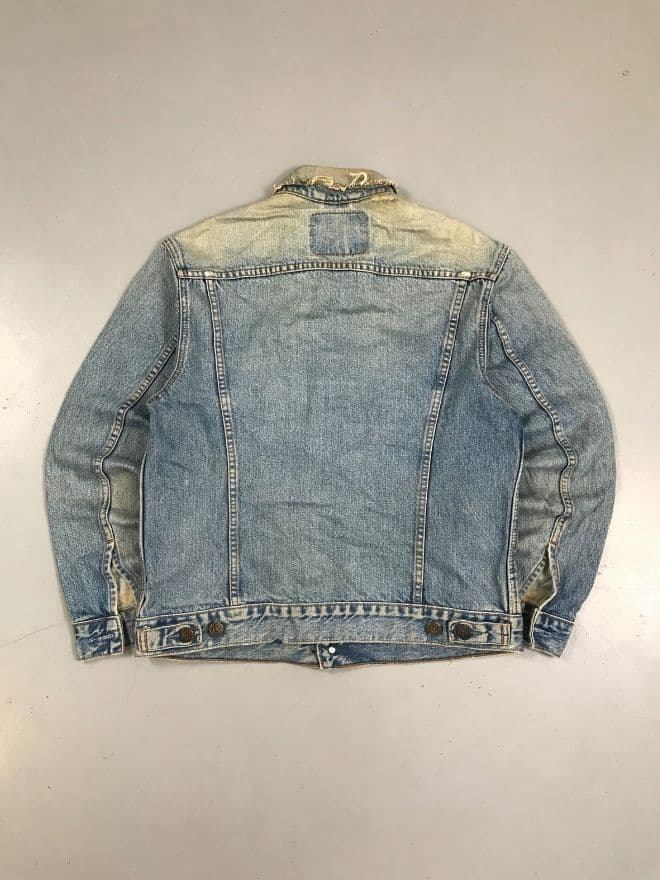Rare Vintage Levi’s Trucker Jacket – Blue (Men’s S / EU 44–46) — image 6 of 9