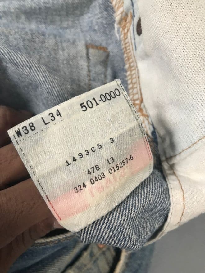 Vintage Levi’s 501 Crazy Baggy Fit Denim (36) — image 11 of 11