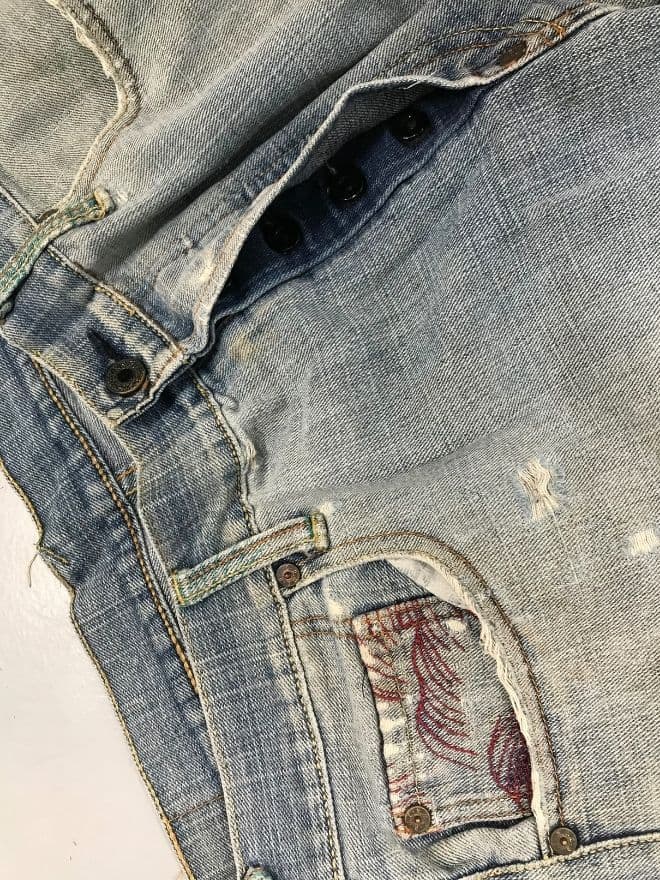 Vintage RMC-Inspired Blue Denim Jorts – Men’s US 38 — image 7 of 7