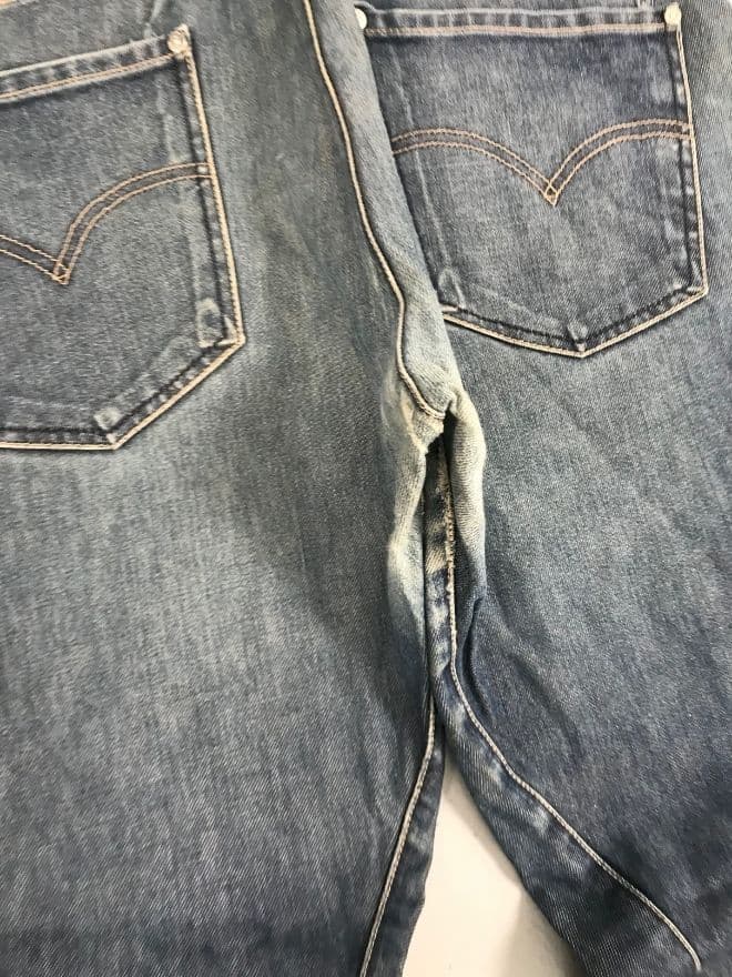 Vintage Levi’s Engineer Jeans — Size 34 | Distressed Workwear Denim — image 5 of 11