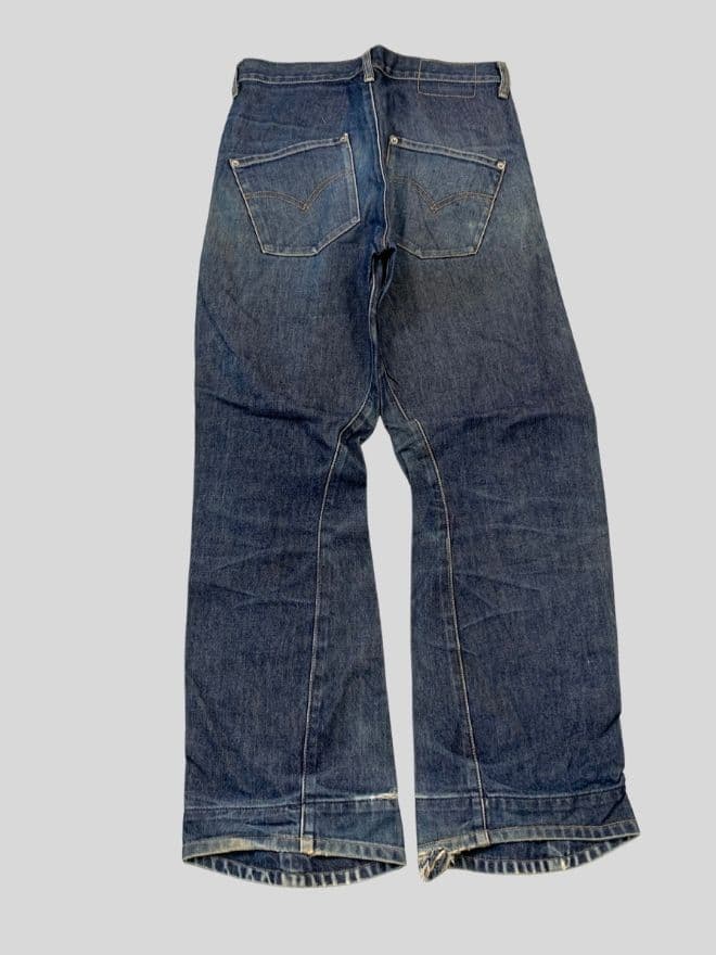 Levi's Vintage Engineer Jeans – Blue Denim – US 30 / EU 46 – Distressed — image 7 of 11
