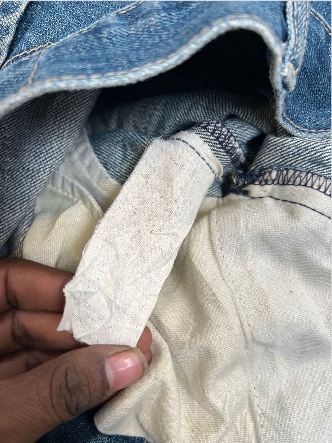 Vintage Levi’s Engineer Jeans Denim – Men’s Size US 28 — image 8 of 10