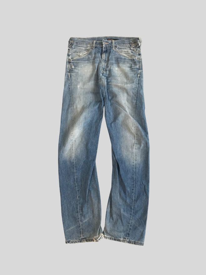 Bundle of 3pcs of Vintage Levi’s Engineer Jeans Denim — image 9 of 16