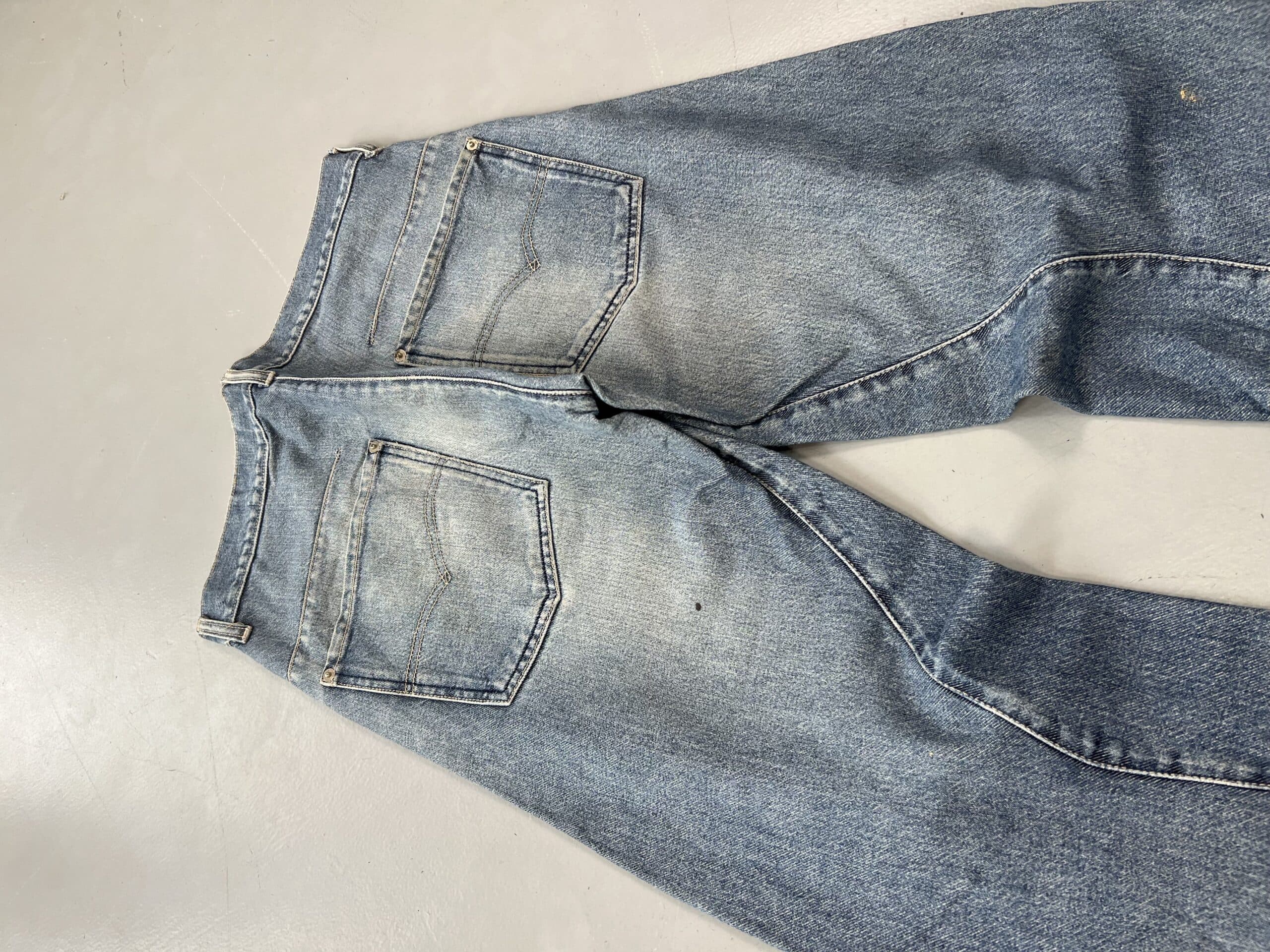 Vintage Levi’s Engineer Jeans Denim – Blue Workwear Fit (Size 34) — image 12 of 12